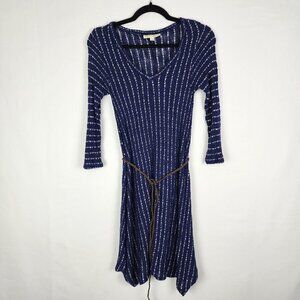 Jessica Simpson Maternity Knit Belted Dress S